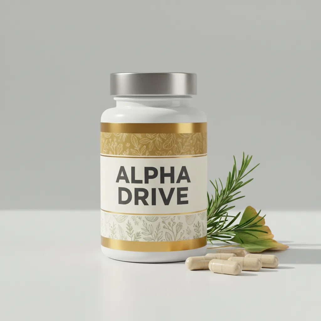 Alpha Drive ravintolisäpurkki - 60 kapselia